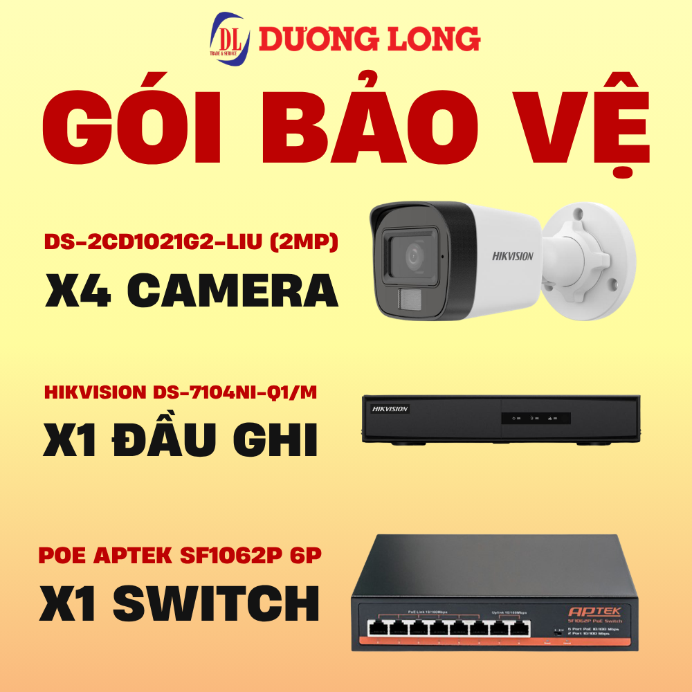 Combo Camera Gói Bảo Vệ 1