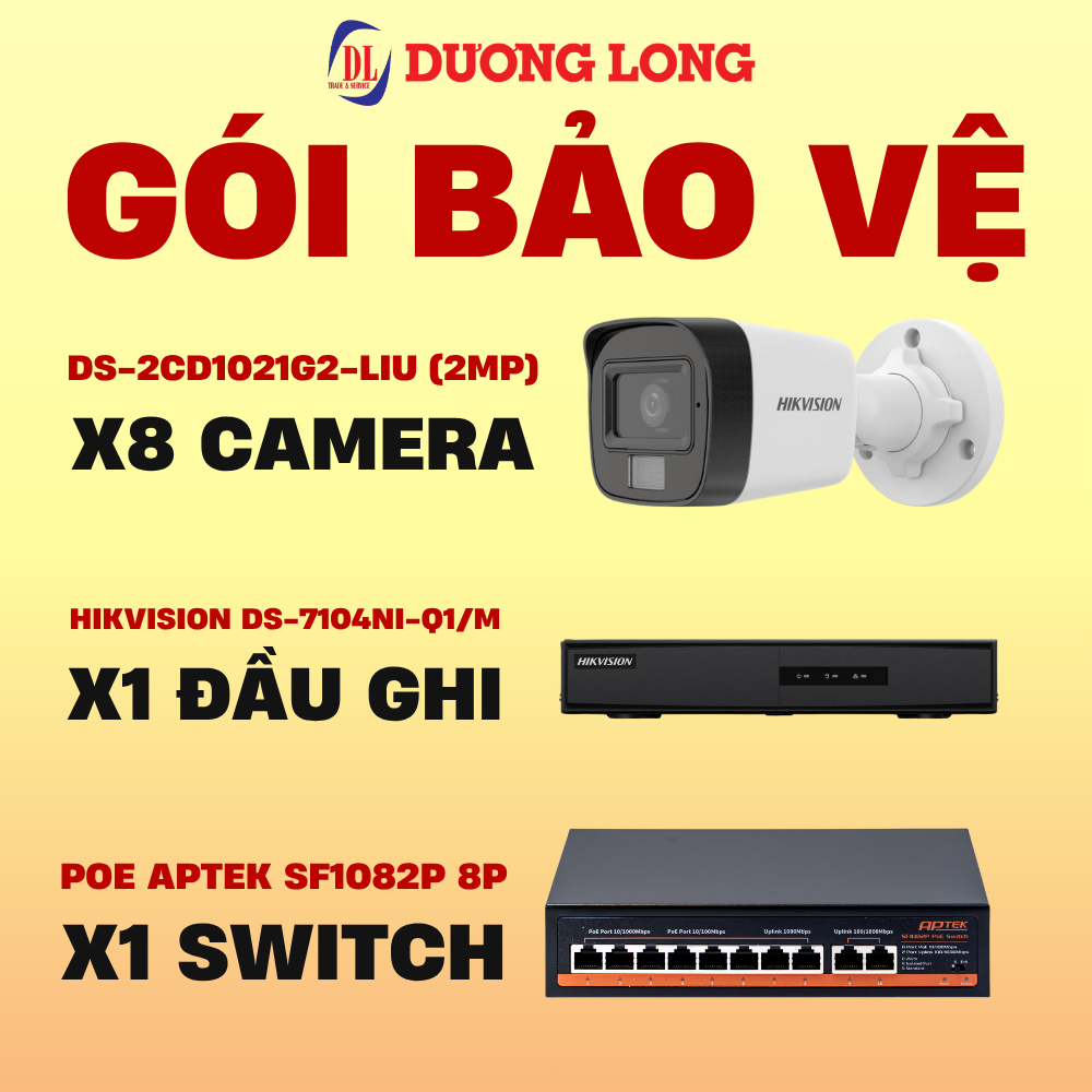 Combo Camera Gói Bảo Vệ 2