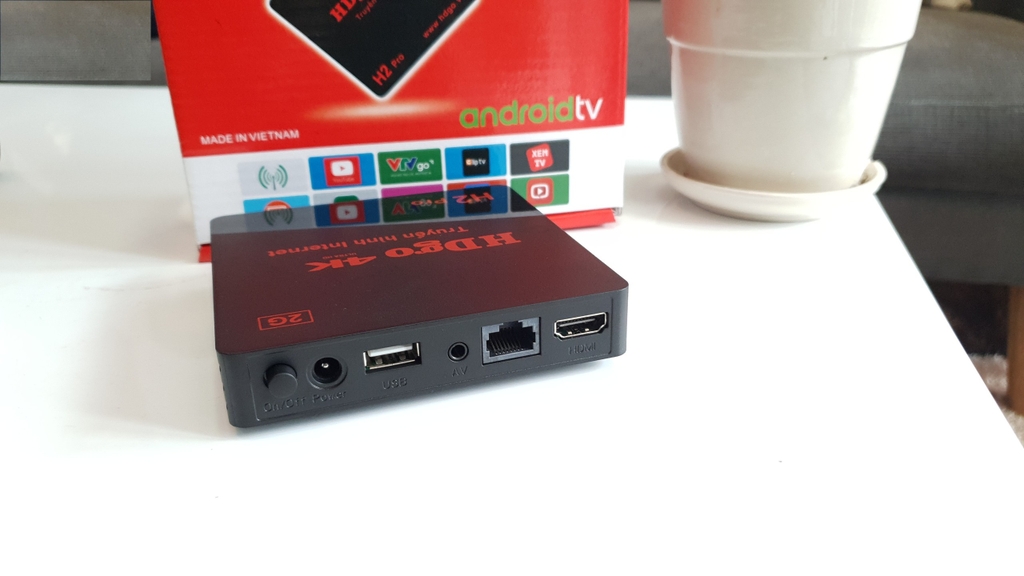 Thiết bị TIVI thông minh Android TV Box HDgo H2 Pro 4K