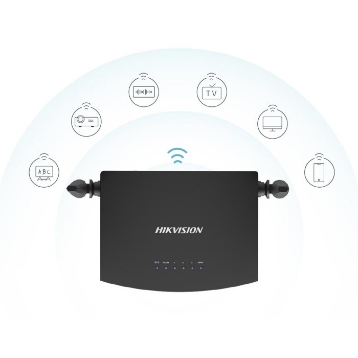 Router Wi-Fi Hikvision DS-3WR3N N300 300Mbps