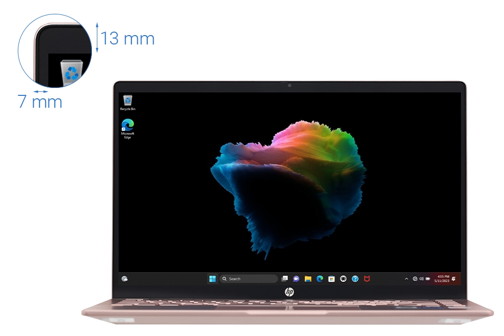 Laptop HP Pavilion x360 14-ek1048TU 80R26PA (Core i5 1335U/ 8GB/ 512GB SSD/ Intel Iris Xe Graphics/ 14.0inch FHD TouchScreen/ Windows 11 Home/ Gold/ Hợp kim nhôm/ Pen)