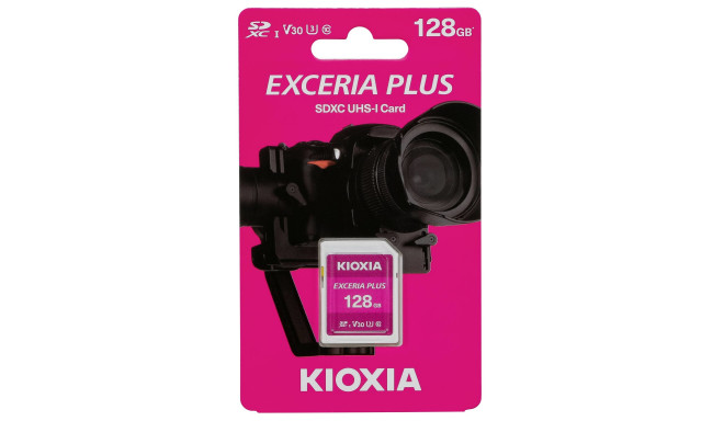 Thẻ nhớ SDXC 128GB UHS-I C10-LNPL1M128GG4 Kioxia Exceria Plus