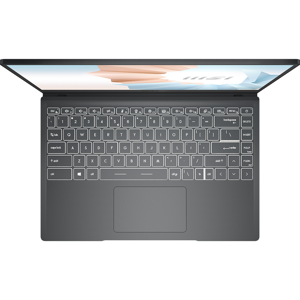 Laptop MSI Modern 14 i7-1195G7 8GB/512GB/Win11 B11MOU-1031VN