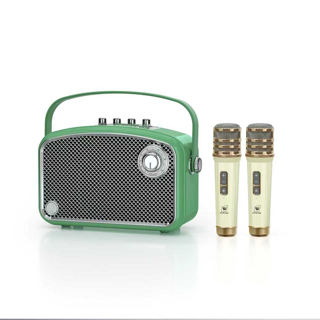 Loa Karaoke Di Động WinBridge L200 (70W, 2 micro UHF, Bluetooth, pin 4000mAh)