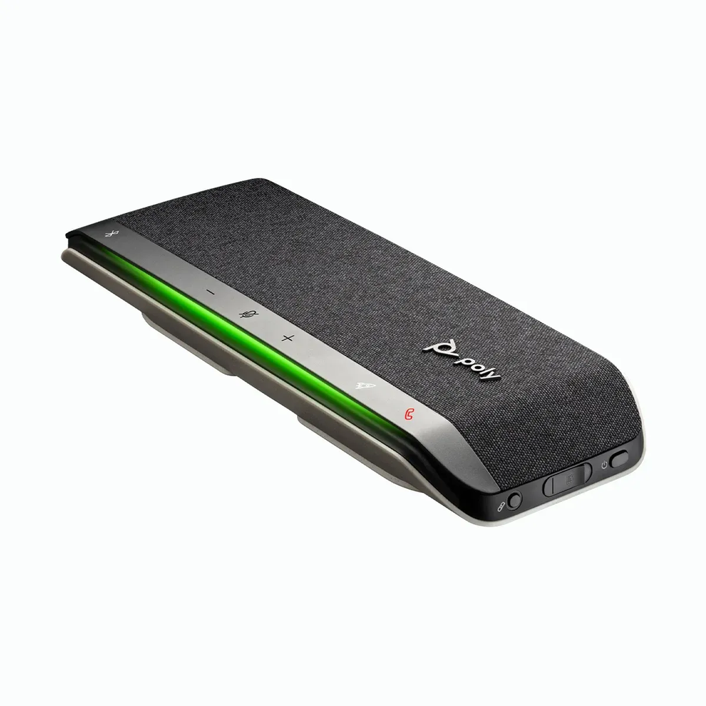 Loa hội nghị Poly Sync 40 Microsoft Teams 77P35AA (3 micro, Bluetooth 5.1, USB-A/USB-C, pin 30 giờ)