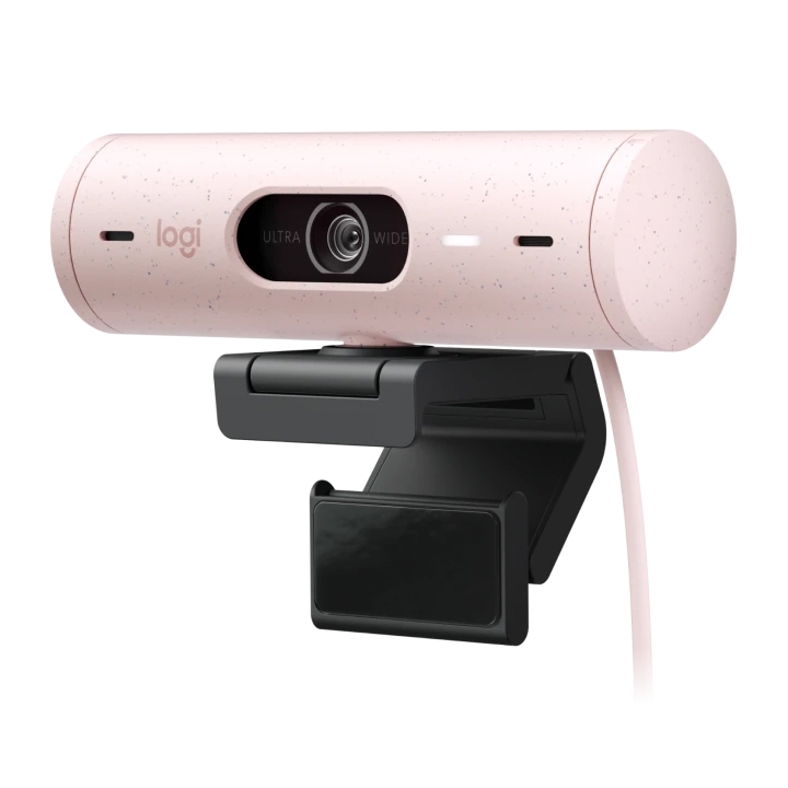 Webcam Logitech Brio 500 1080p full HD (Màu hồng)