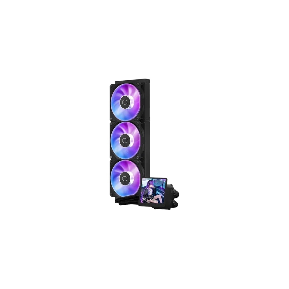 Tản nhiệt nước Cooler Master MasterLiquid Core LCD 360 4-inch (360mm, LCD 4