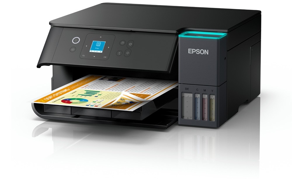 Máy in Epson EcoTank L4360 (In phun màu đa năng, A4, In đảo mặt, Copy, Scan, Wi-Fi, USB)