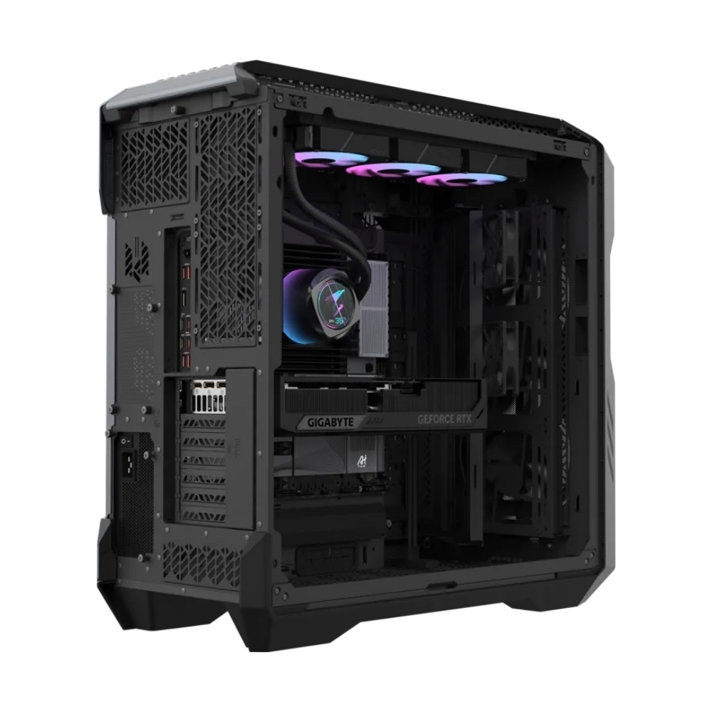 Máy Bộ GIGABYTE AI TOP 500 TRX50 AT5A6N9-5006 (Ryzen Threadripper PRO 7965WX, 256GB ECC, 1TB + 2TB, RTX 5090 32GB, không kèm hệ điều hành, đen)