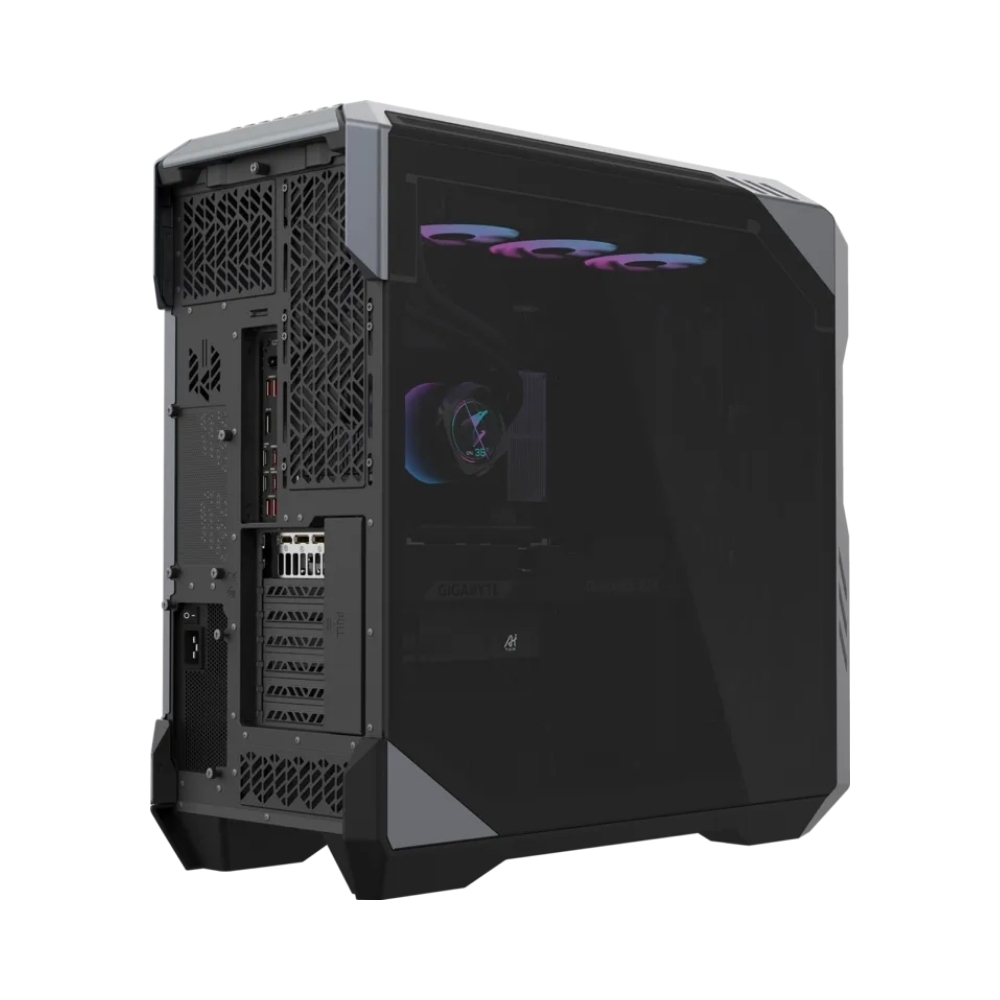 Máy Bộ GIGABYTE AI TOP 500 TRX50 AT5A6N9-5006 (Ryzen Threadripper PRO 7965WX, 256GB ECC, 1TB + 2TB, RTX 5090 32GB, không kèm hệ điều hành, đen)
