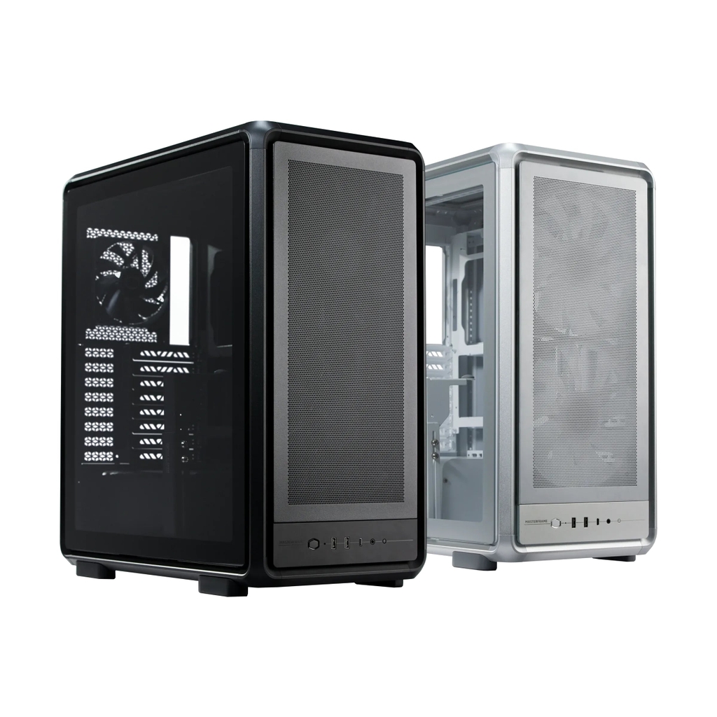 Vỏ Case máy tính Cooler Master MasterFrame 500 Mesh ARGB Đen (Mid Tower, 3 quạt ARGB, GPU 390mm, đen) - MF500M-KHNN-S01