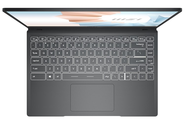 Laptop MSI Modern 14 B11MOU-848VN (Core i7-1195G7 | 8GB | 512GB | Intel® Iris® Xe | 14 inch FHD | Win 10 | Gray)
