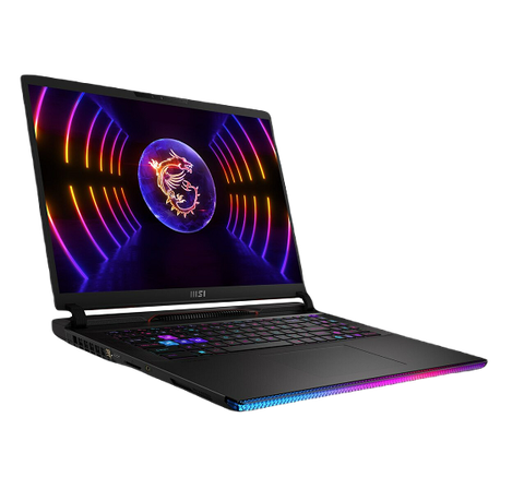 Laptop Gaming MSI Raider GE78 HX 13VH 076VN RTX 4080 (Core i9-13950HX 64GB 4TB 17″ QHD IPS 240Hz Win 11 Black)