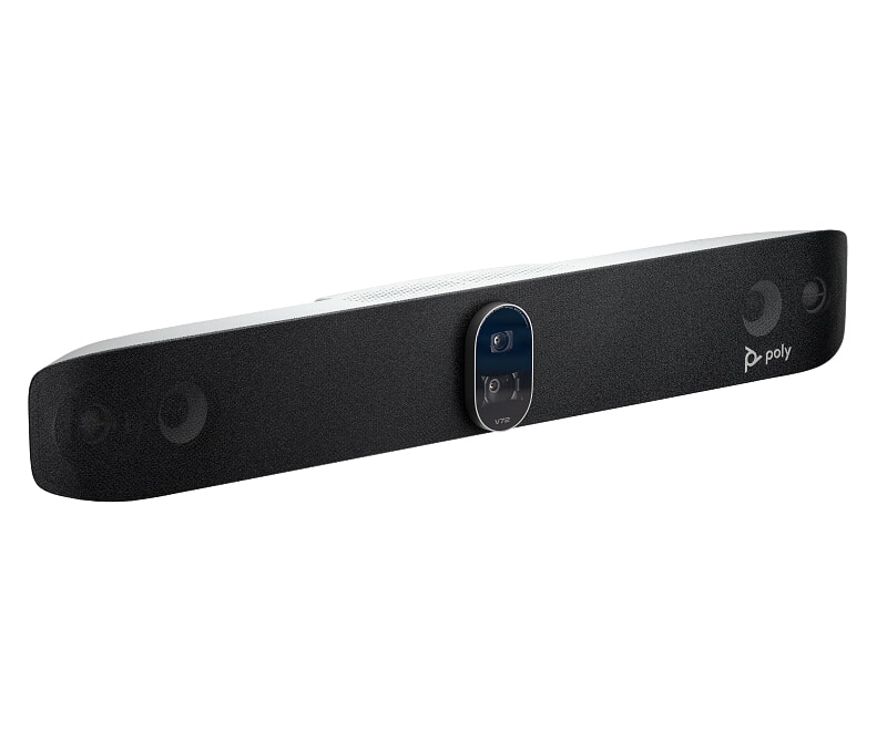 Webcam hội nghị cao cấp Poly Studio V72 USB Video Bar AV1E3AA (Camera kép 4K 2 x 20MP, góc nhìn 120°/70°, zoom 7.3x)