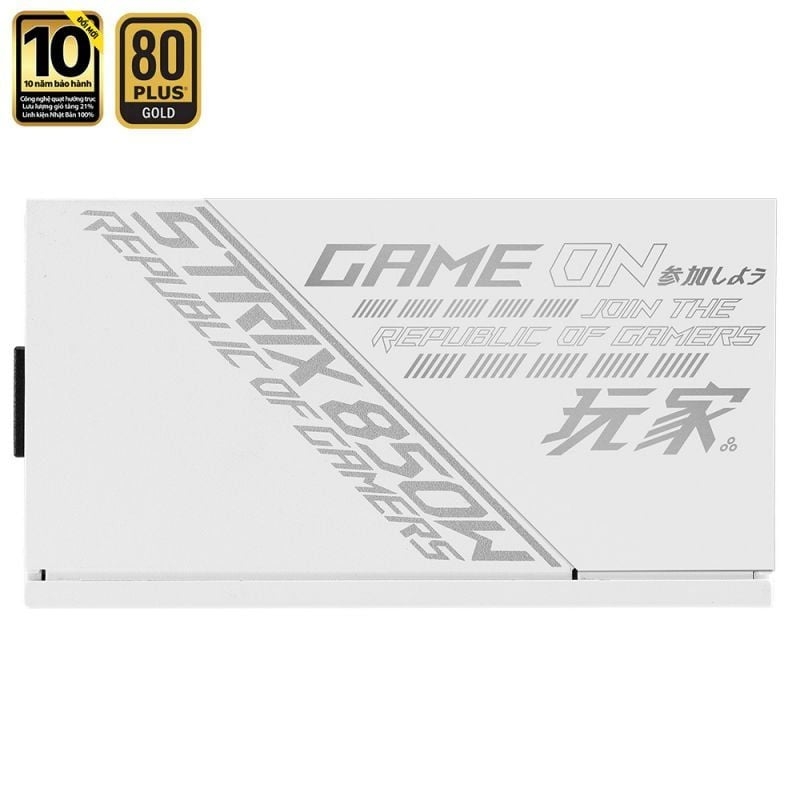 Nguồn máy tính ASUS ROG STRIX 850W GOLD - White Edition