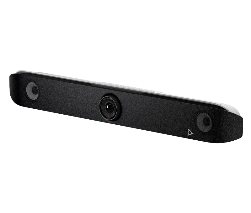 Webcam hội nghị cao cấp Poly Studio X52 All-In-One Video Bar 8D8K2AA (Camera 4K 20MP, góc nhìn 95°, zoom 5x)