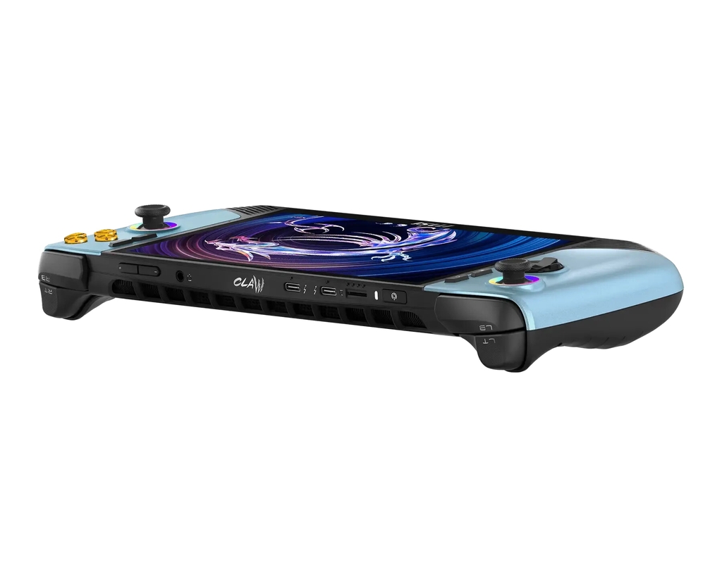 Máy chơi game cầm tay MSI Claw 8 AI+ Glacier Blue Edition A2VM-239VN (Core Ultra 7 258V, 32GB, 1TB, 8