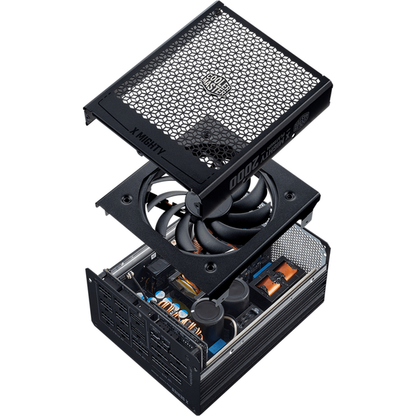 Nguồn máy tính Cooler Master X Mighty Platinum 2000W 230V - 2000W (80 plus Platinum/ATX3.1/Full Modular)