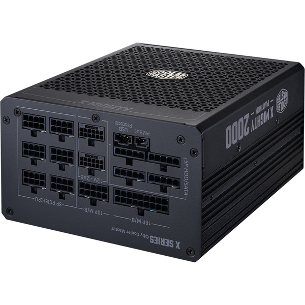 Nguồn máy tính Cooler Master X Mighty Platinum 2000W 230V - 2000W (80 plus Platinum/ATX3.1/Full Modular)