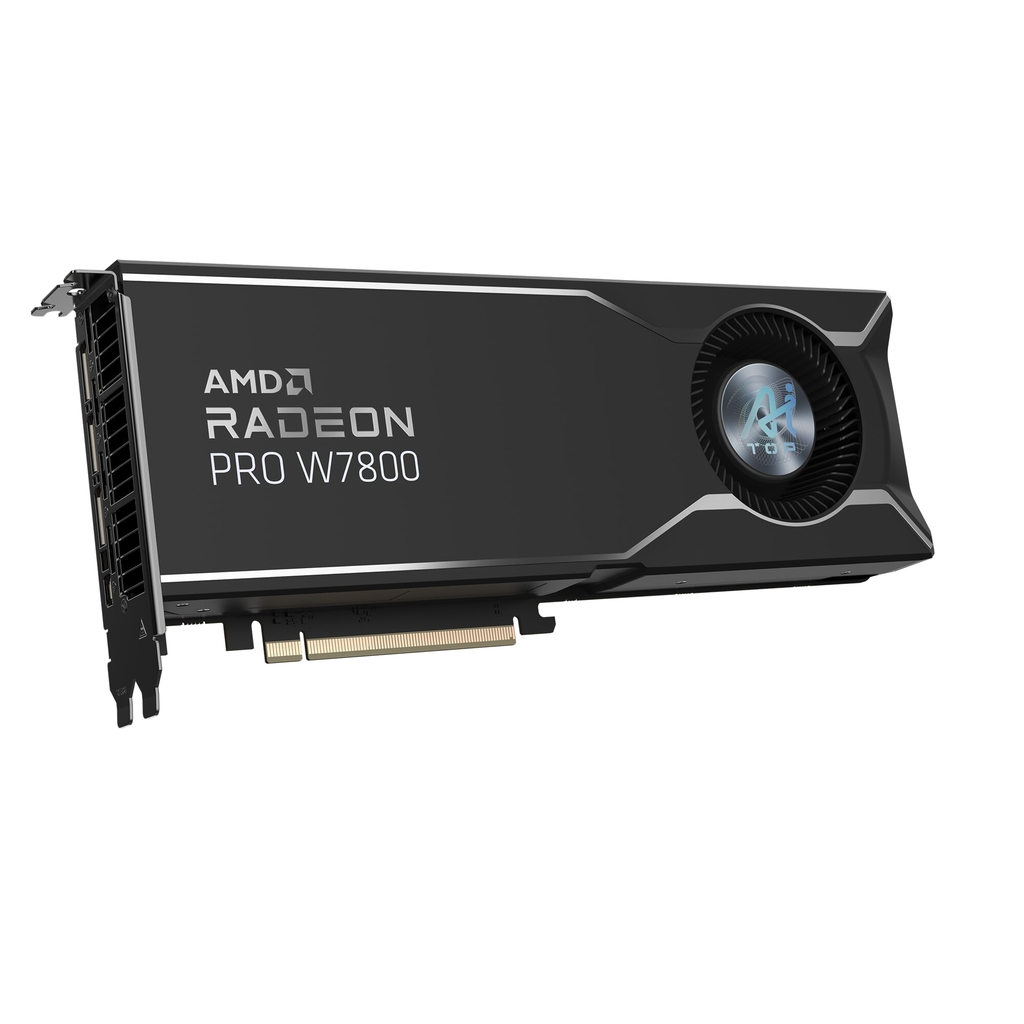 Card màn hình Gigabyte Radeon PRO W7800 AI TOP 32G (32GB GDDR6 ECC, 256-bit, PCIe 4.0) - GV-W7800 AI TOP 32G