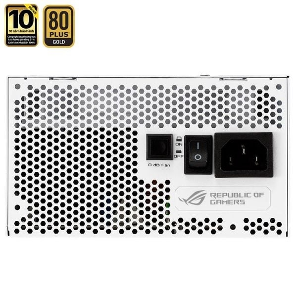 Nguồn máy tính ASUS ROG STRIX 850W GOLD - White Edition
