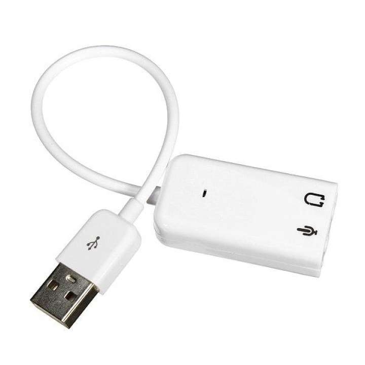 USB Sound Adapter cho laptop, PC 7.1 Channel