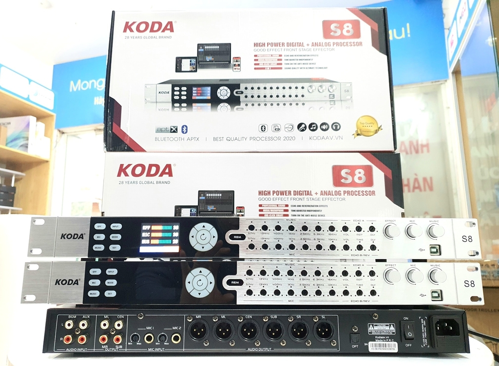 Bộ xử lí âm thanh Koda S8