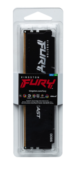 Kingston DDR5 16G 6000 Mhz CL36 DIMM FURY Beast Black KF560C36BBE-16