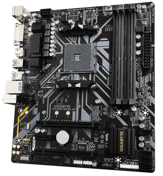 Mainboard PC Gigabyte B450M DS3H V2