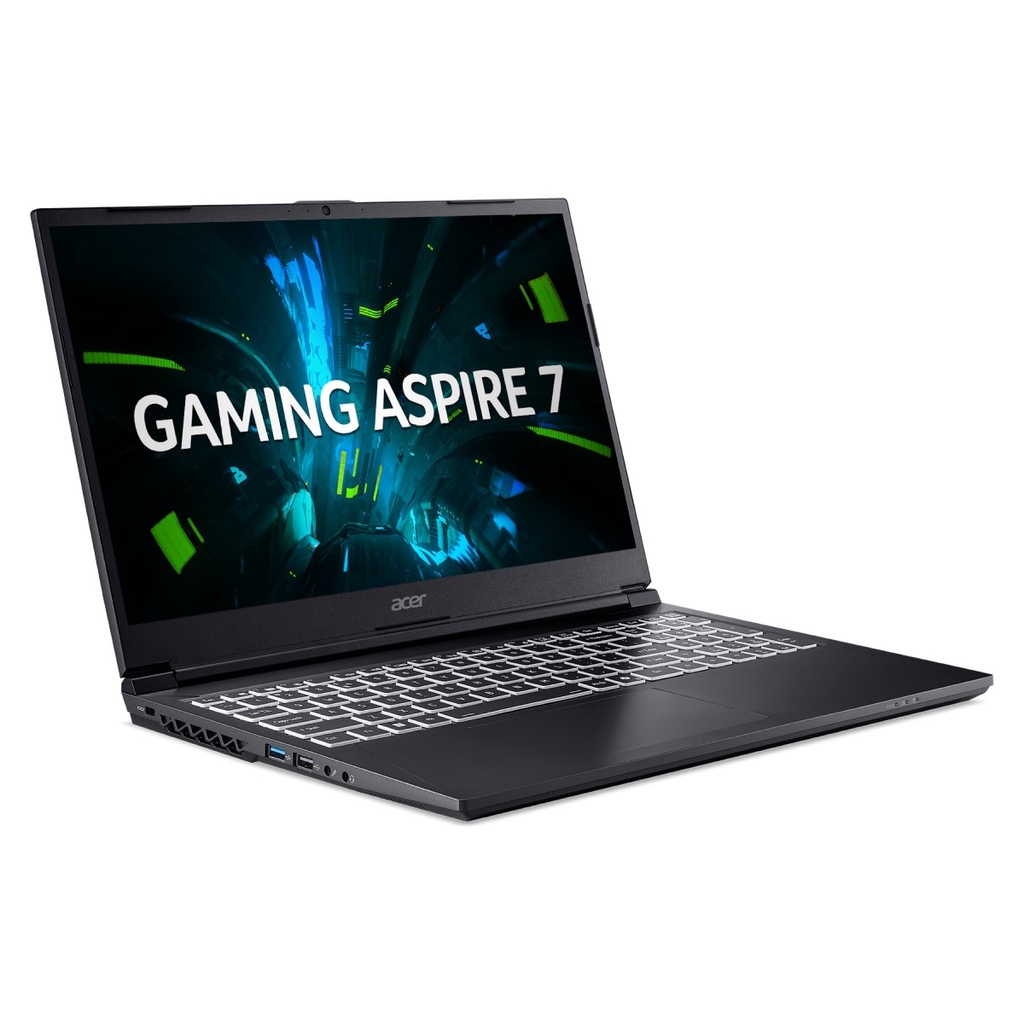 Laptop Gaming Acer Aspire 7 A715-59G-78WG (Intel Core I7 13620H, 16GB DDR4, 512GB, 15.6 Inch FHD 144Hz, Win 11, VGA RTX 3050 6GB DDR6, Đen) - NH.QX6SV.006