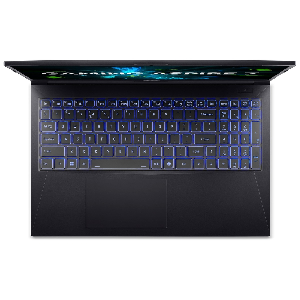 Laptop Gaming Acer Aspire 7 A715-59G-79XF (Intel Core 7 240H, 16GB DDR4, 512GB, 15.6 Inch FHD 144Hz, Win 11, VGA RTX 3050 6GB DDR6, Đen) - NH.QX6SV.008