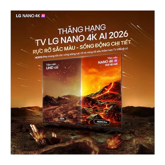 Smart Tivi LG NANO 4K UHD AI NU85 75NU855BPSA (75