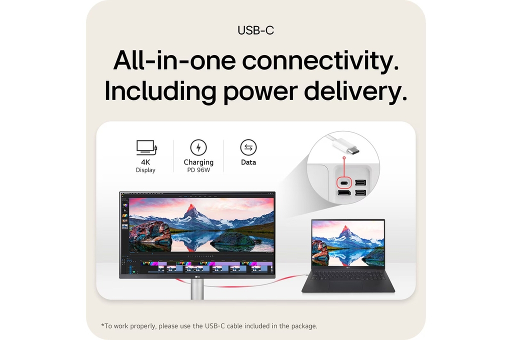 Màn hình LG UltraFine 27UP850K-W (27