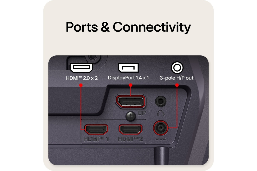 Màn hình Gaming LG 25G550B-B (24.4