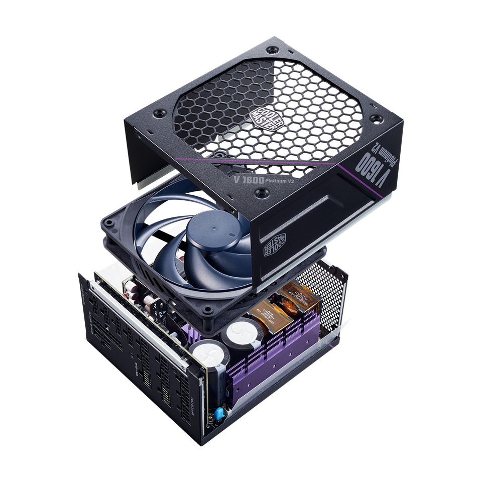 Nguồn máy tính Cooler Master V Platinum 1600 V2 - 1600W (80 plus Platinum/ATX3.1/Full Modular)