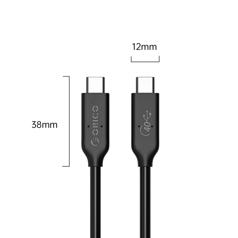 Cáp Data USB 4.0 Orico U4C05-BK-BP