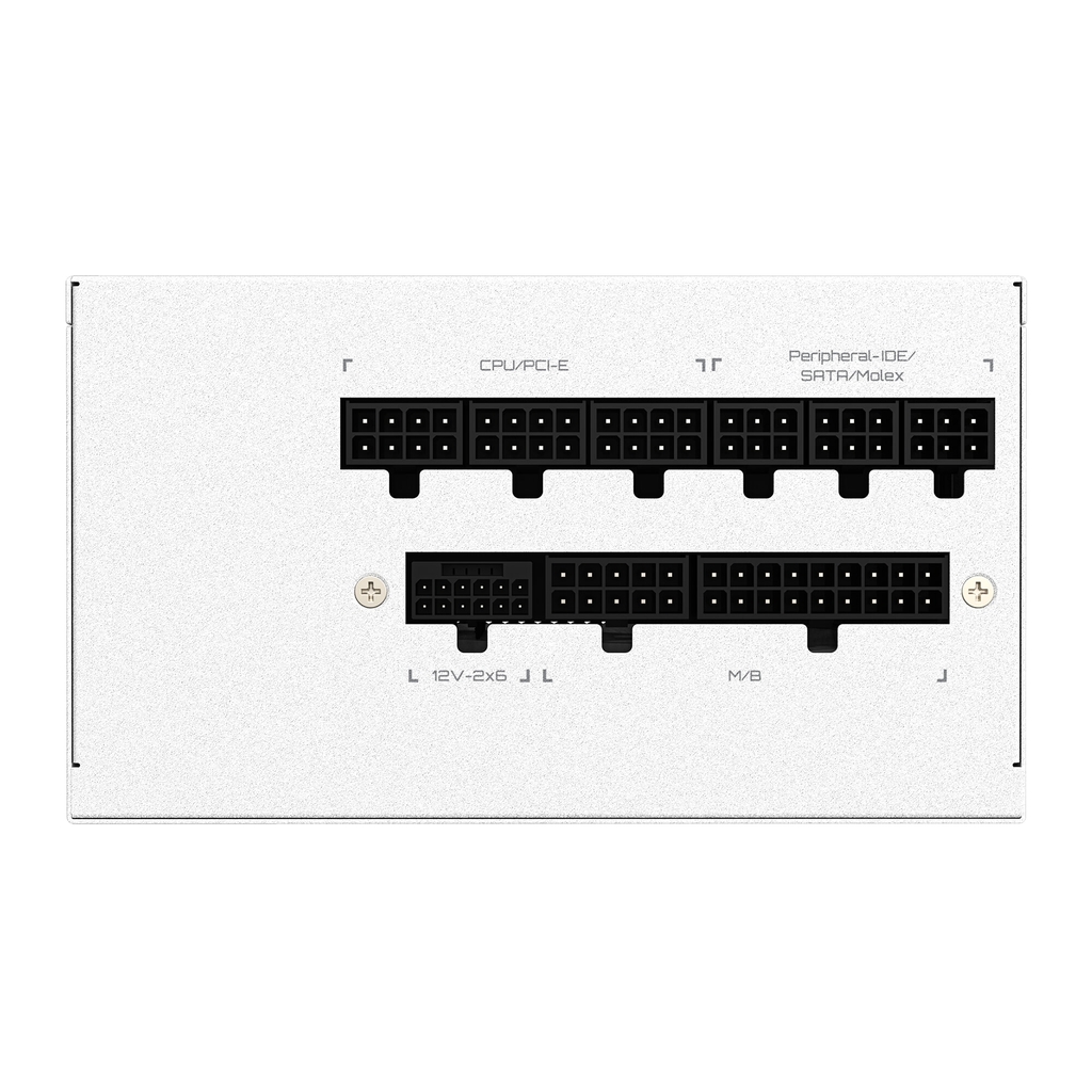 Nguồn máy tính Gigabyte UD1000GM PG5 V2 ICE 1000W (80 PLUS Gold, ATX 3.1, PCIe 5.1, Full Modular) - GP-UD1000GM PG5 ICE