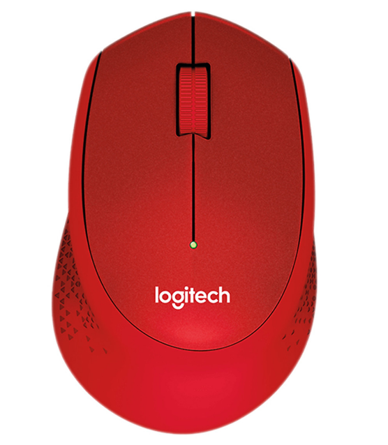 Chuột Không Dây Logitech M331 Silent (Red) (910-004916)