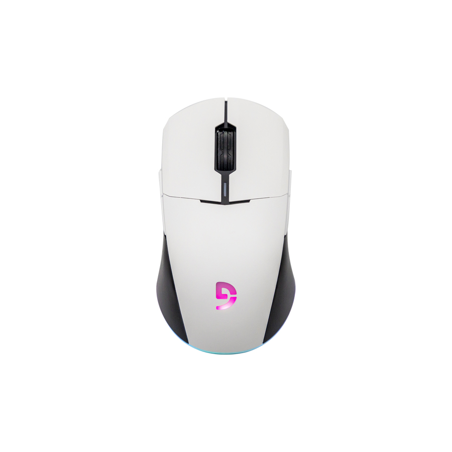 Chuột Không Dây Fuhlen D90s V3 Đen (Wireless 2.4G/ Type-C/Bluetooth, 10000 DPI, Led RGB, Cảm biến PWM3325)
