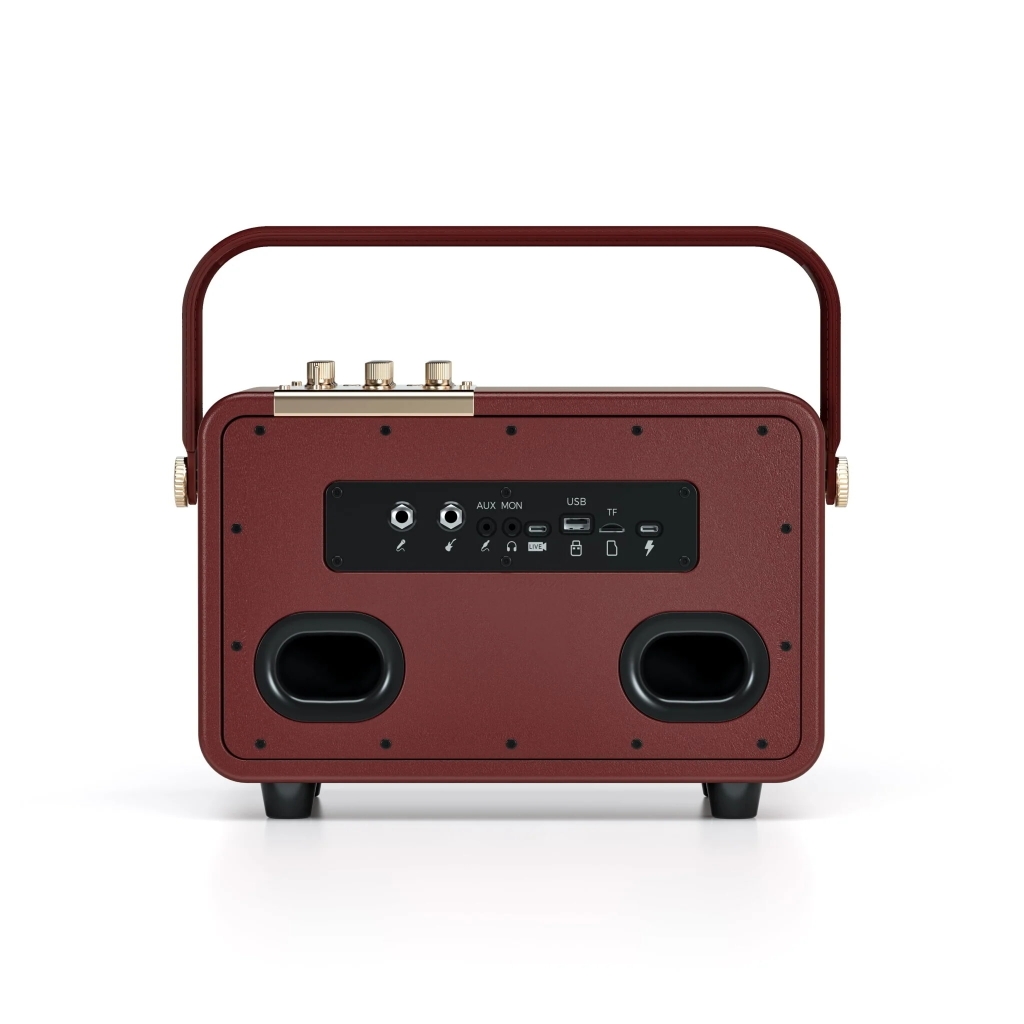 Loa Karaoke Di động WinBridge L400 (150W RMS, 240W Peak, 2 Micro UHF, Bluetooth, Bass 150W, Treble 45W ×2, pin 4500mAh, đen)
