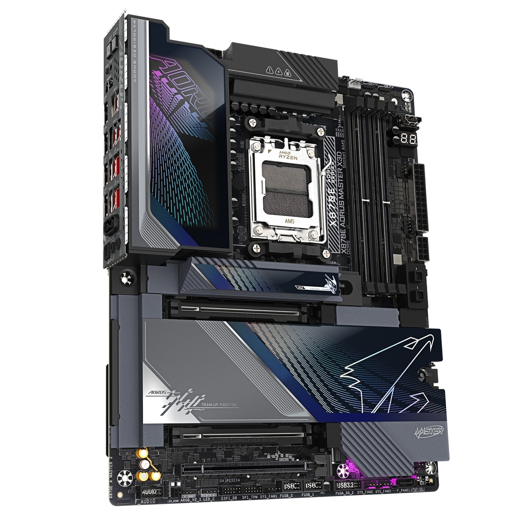 Mainboard Gigabyte X870E AORUS MASTER X3D (AMD X870E, AM5, DDR5, ATX, Wi-Fi 7)