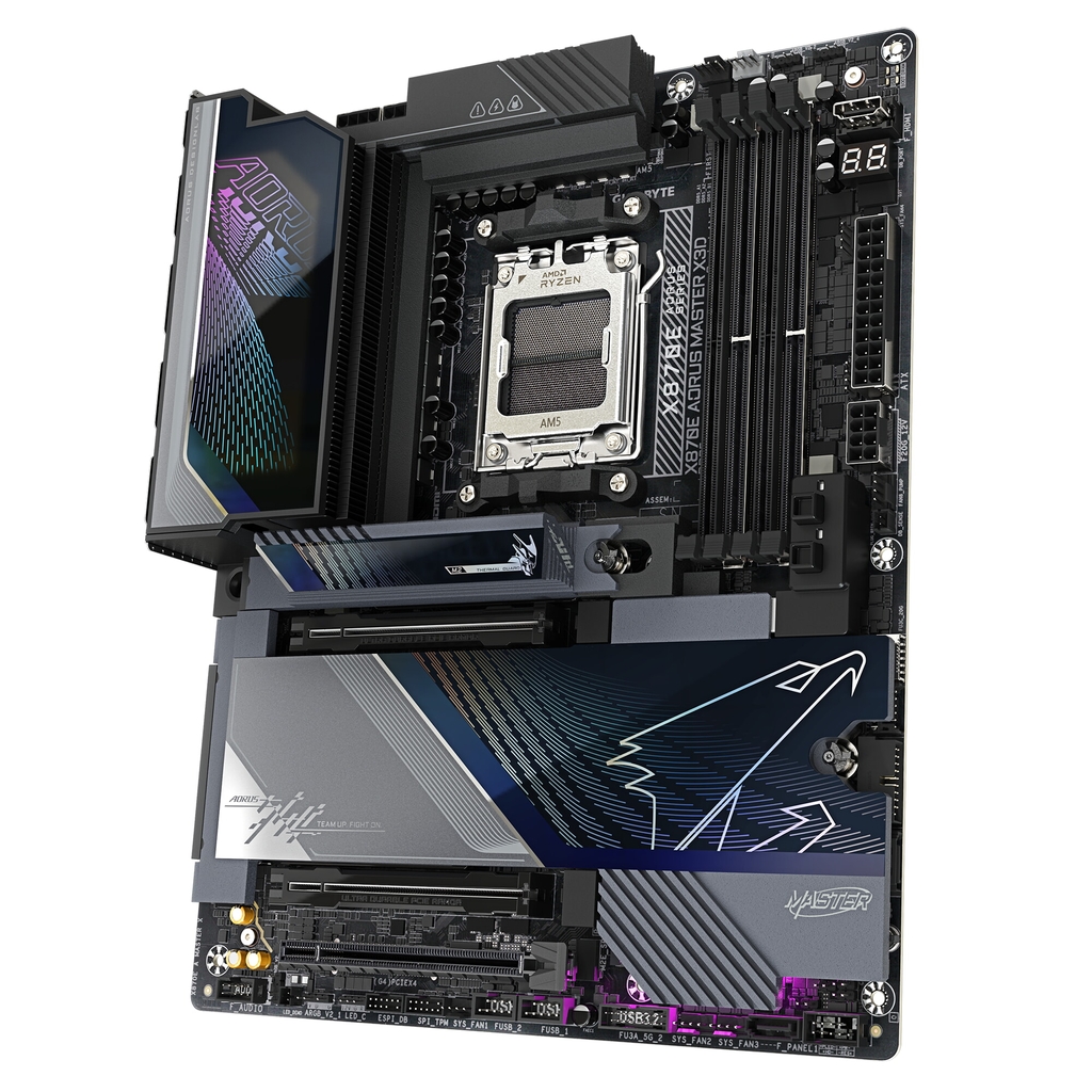 Mainboard Gigabyte X870E AORUS MASTER X3D (AMD X870E, AM5, DDR5, ATX, Wi-Fi 7)