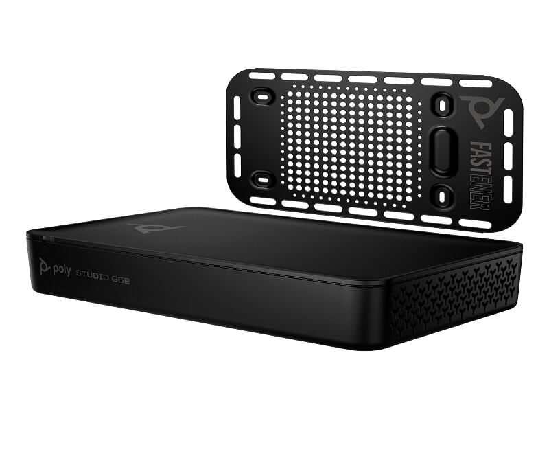 Hệ thống hội nghị truyền hình mô-đun Poly Studio G62 A01KCAA (Hỗ trợ 4K, PoE+, kèm bộ gá lắp)