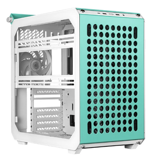 Thùng máy Case Cooler Master QUBE 500 FLATPACK MACARON EDITION sẵn 1 Fan Led