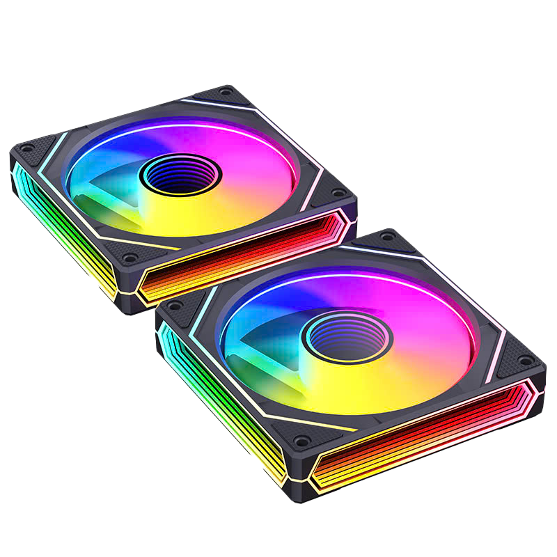 MAGIC SNOMAN F-135 BLAKC/ WHITE ARGB 3 MẶT GƯƠNG ( FAN NGƯỢC GIÓ )