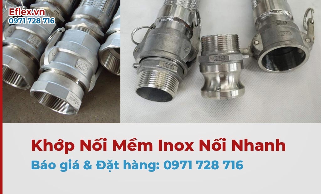 Khop noi mem inox noi nhanh