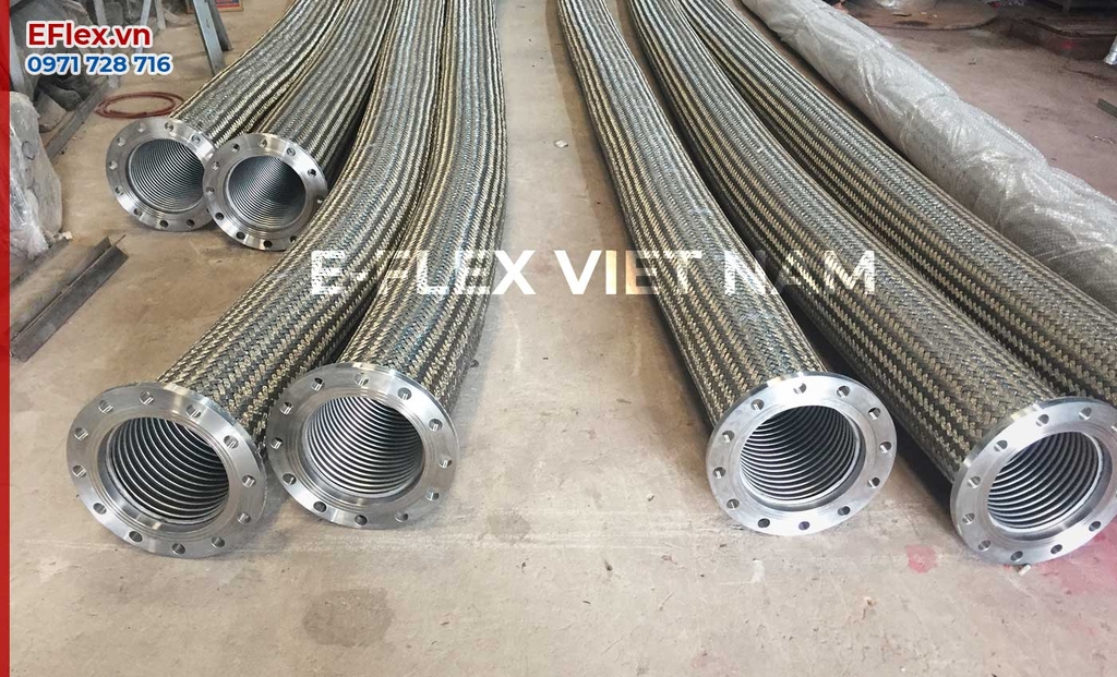 Khớp Nối Mềm Inox EFR Size DN200 Sản Xuất Tại E-Flex Việt Nam