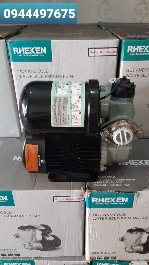 Bơm Rheken đầu gang -  không tự động JLM90-1500