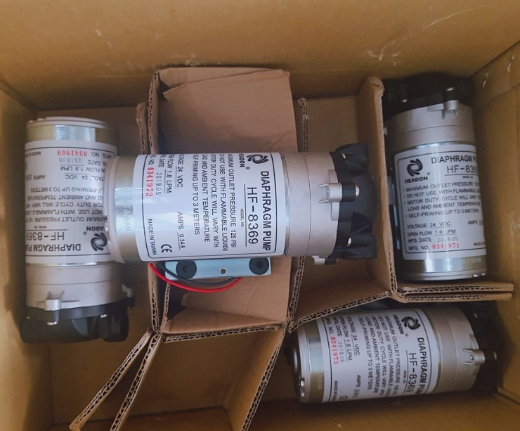 Bơm Headon 24V 8369 (có co)