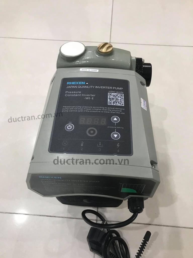 Bơm Rheken tăng áp điều khiển biến tần WZB35-600I